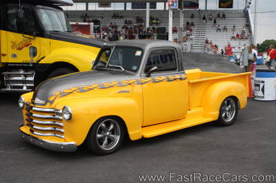 Custom Yellow and Grey Truck Custom Yellow and Grey Truck